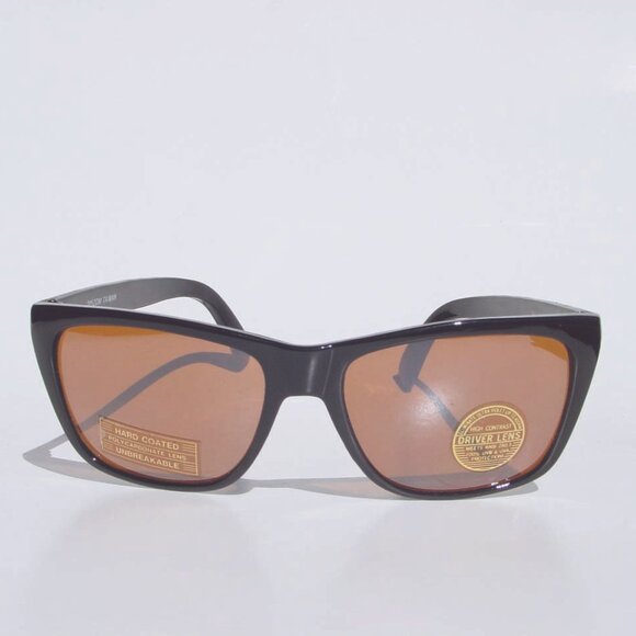 True Vintage NWT Racer style Sports Nylon frame Coppermax lens tech Sunglasses - Picture 1 of 3